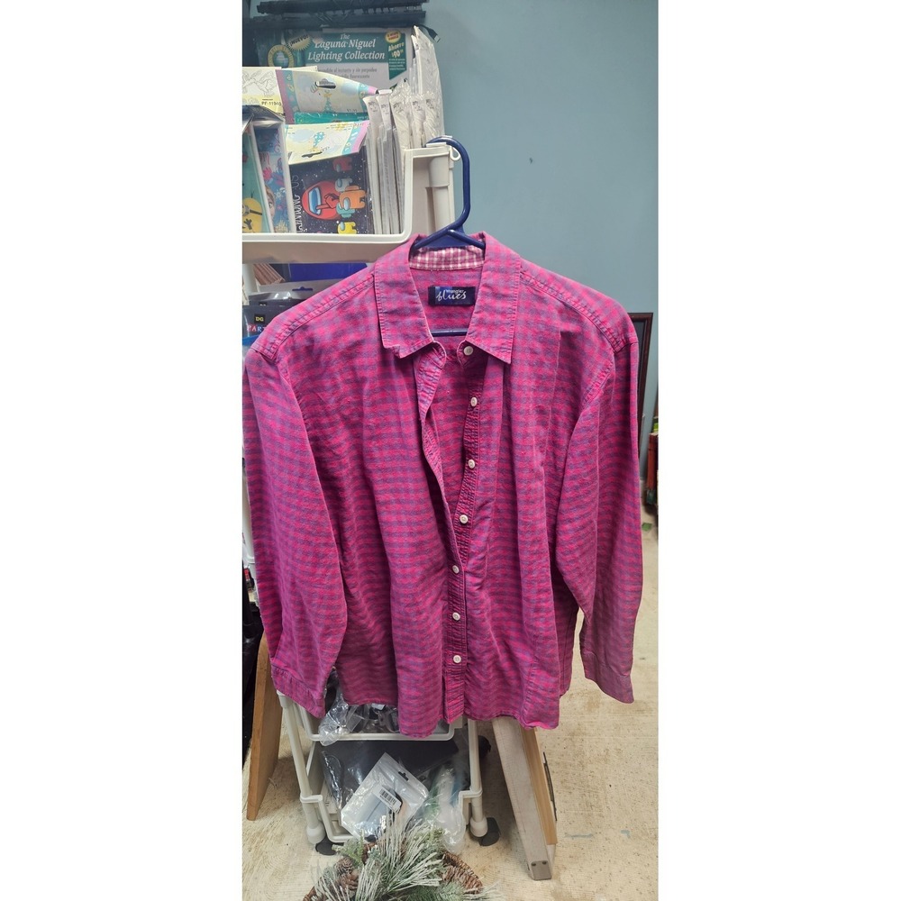 Wrangler Blues flannel - Picture 1 of 2